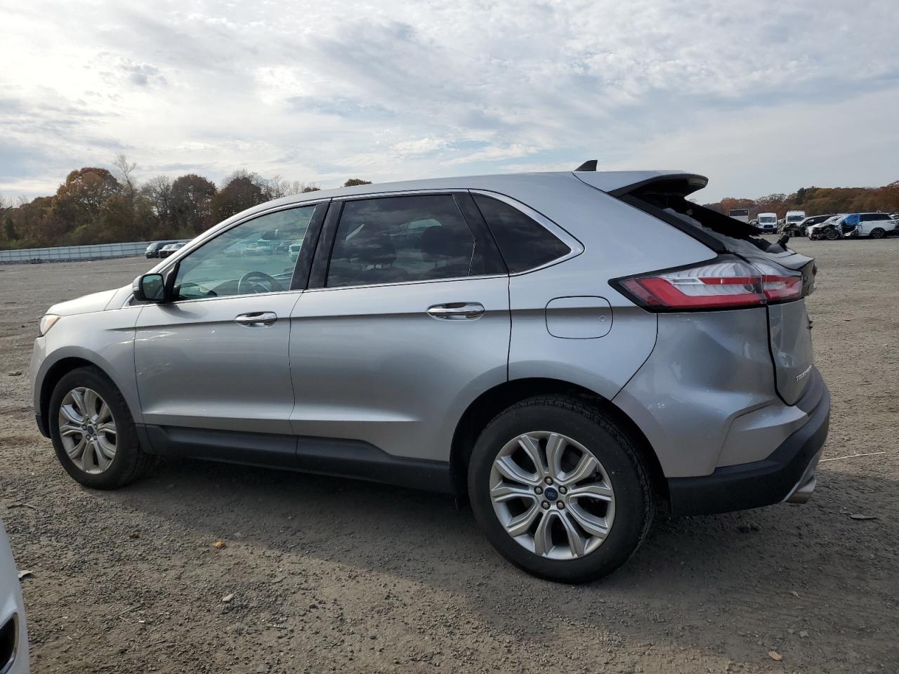 2022 FORD EDGE TITANIUM VIN:2FMPK4K90NBA41614