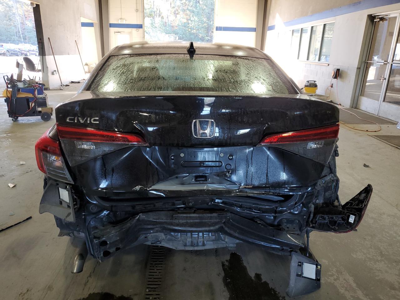 2022 HONDA CIVIC EX VIN:JHMFE1F71NX002603