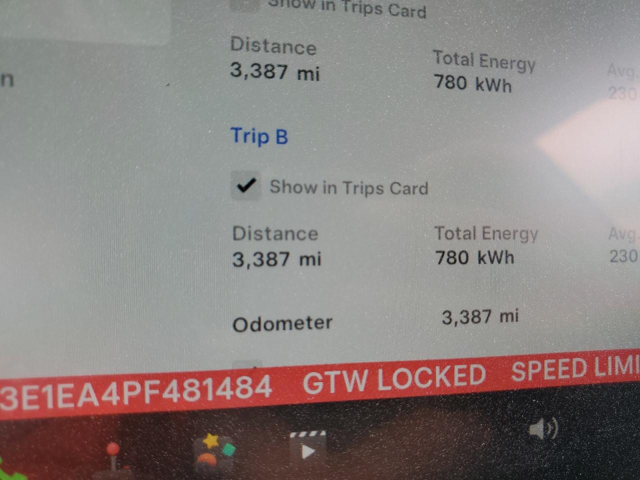 2023 TESLA MODEL 3  VIN:5YJ3E1EA4PF481484