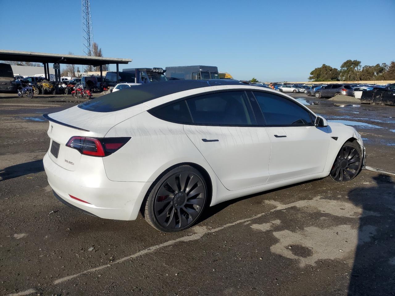 2022 TESLA MODEL 3  VIN:5YJ3E1ECXNF346718