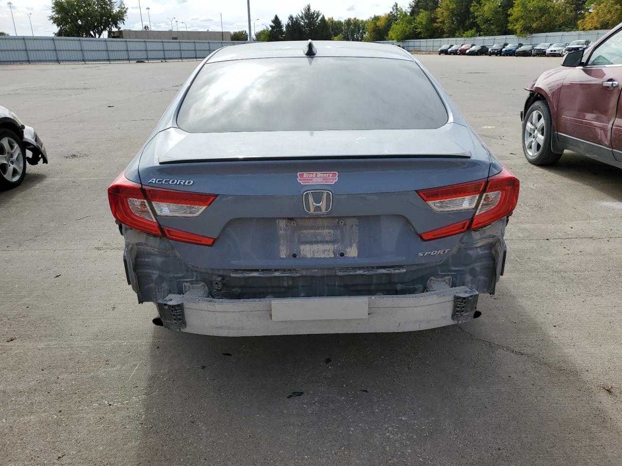 2022 HONDA ACCORD SPORT VIN:1HGCV1F30NA051412