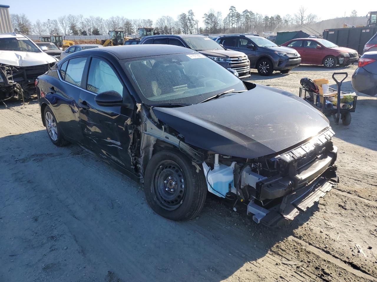 2024 NISSAN SENTRA S VIN:3N1AB8BV5RY279764
