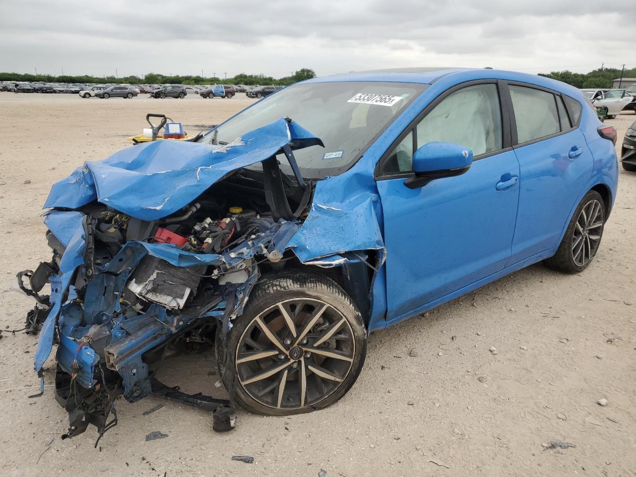 2024 SUBARU IMPREZA SPORT VIN:JF1GUAFC5R8383142