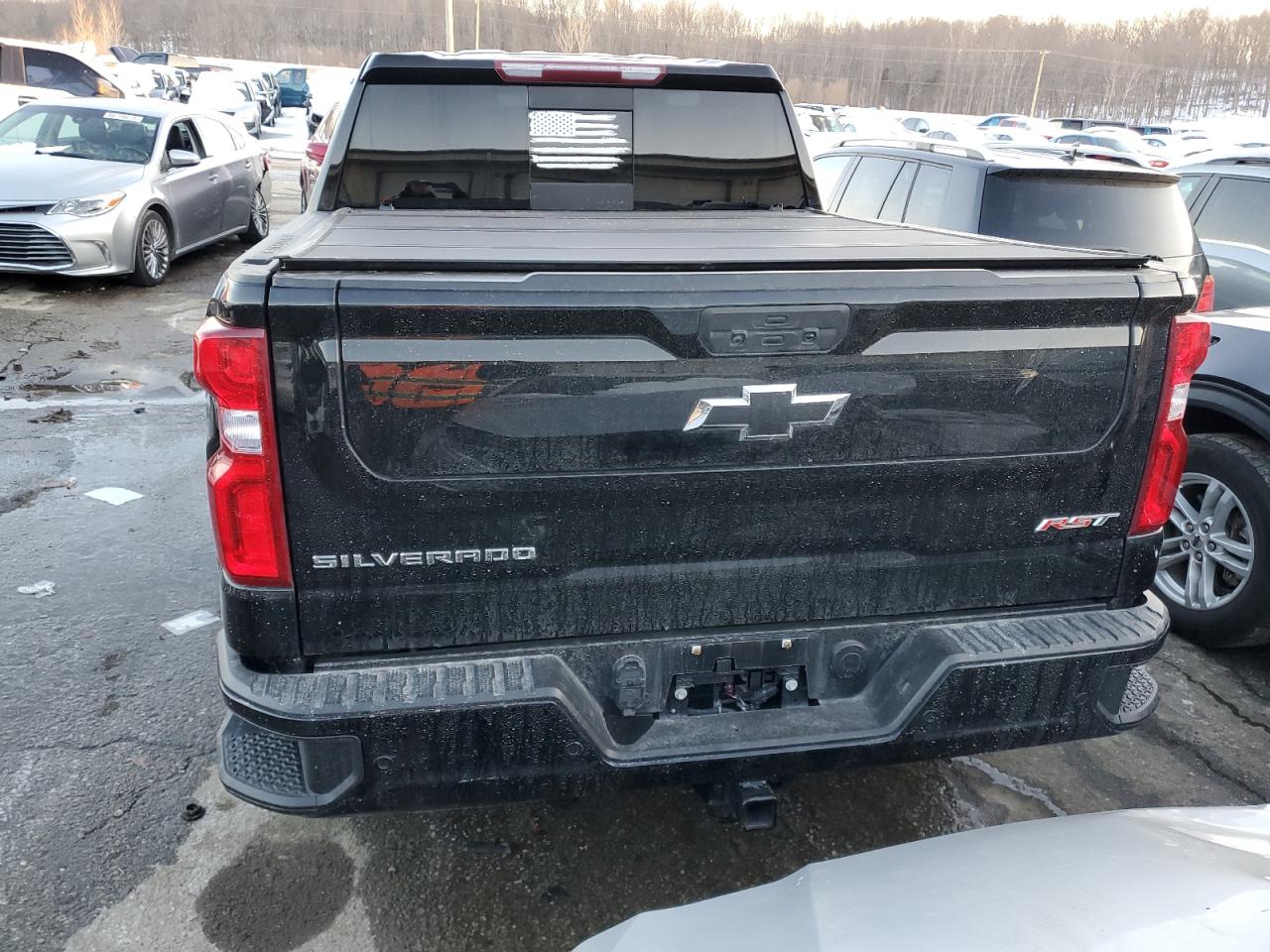 2022 CHEVROLET SILVERADO LTD K1500 RST VIN:3GCUYEEDXNG155788