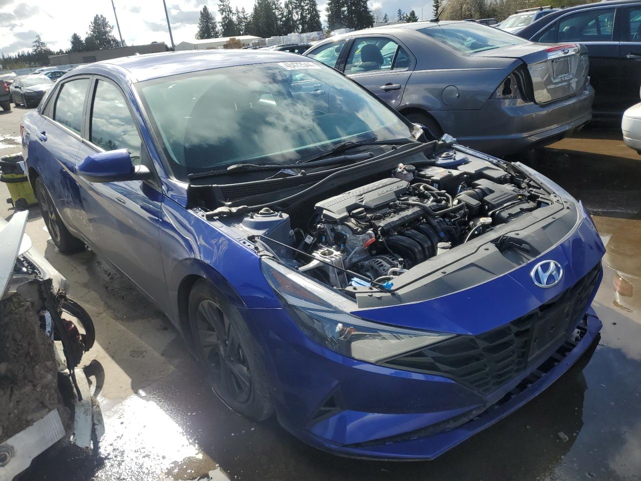 2022 HYUNDAI ELANTRA SEL VIN:5NPLS4AG4NH053109