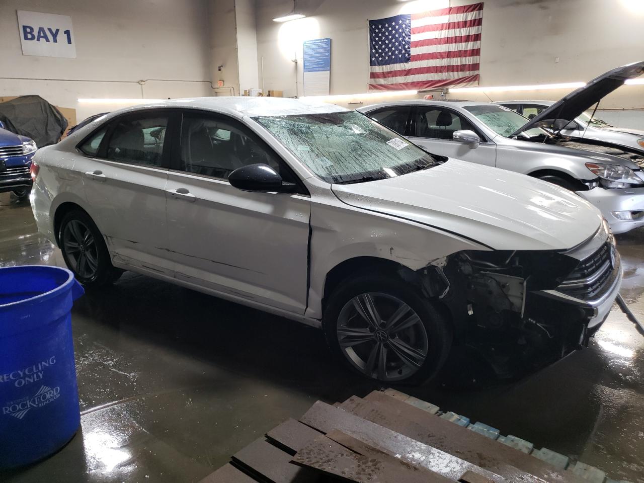 2022 VOLKSWAGEN JETTA SE VIN:3VWEM7BU9NM005993