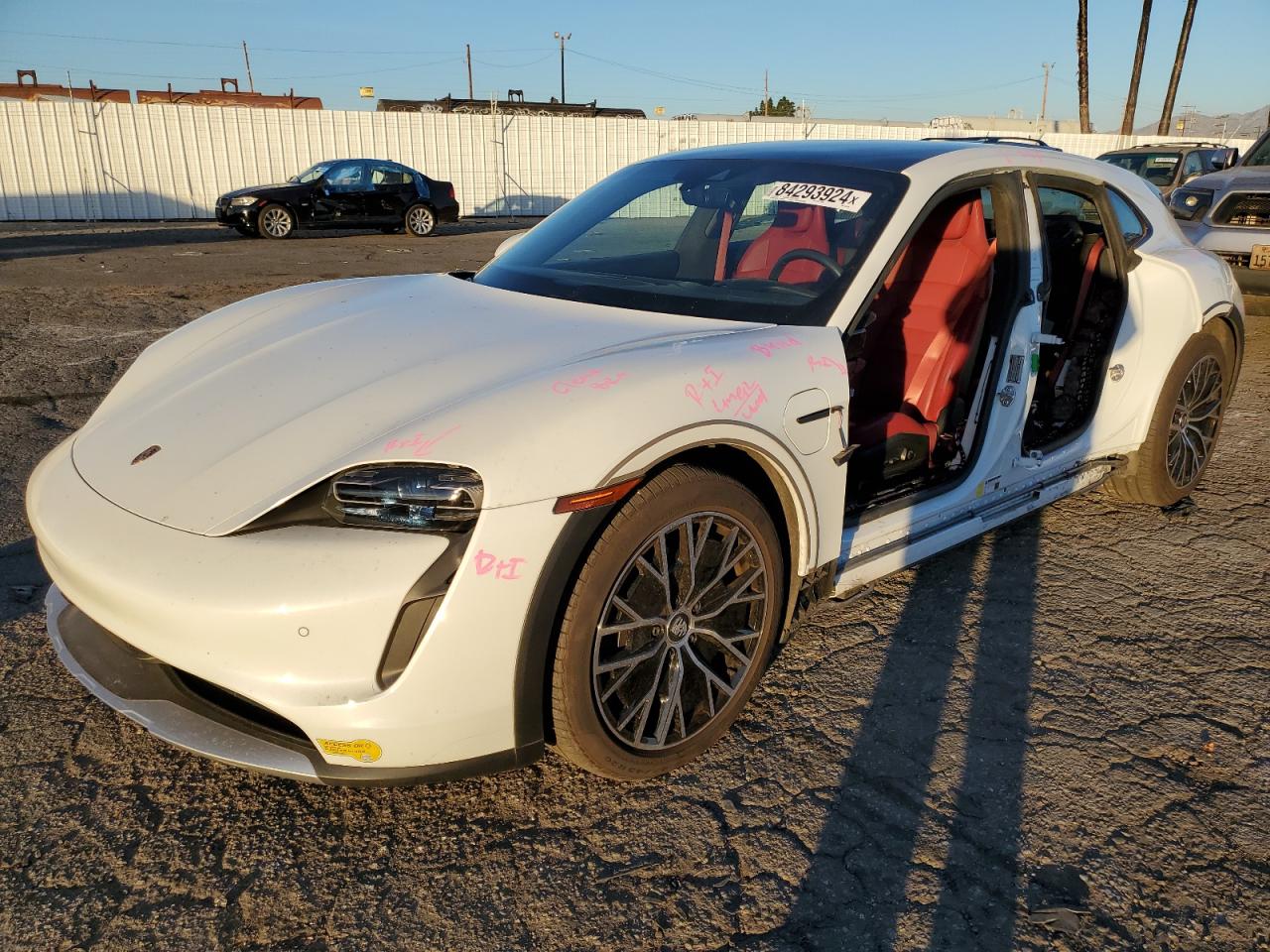 2022 PORSCHE TAYCAN CROSS TURISMO 4 VIN:WP0BA2Y10NSA67274