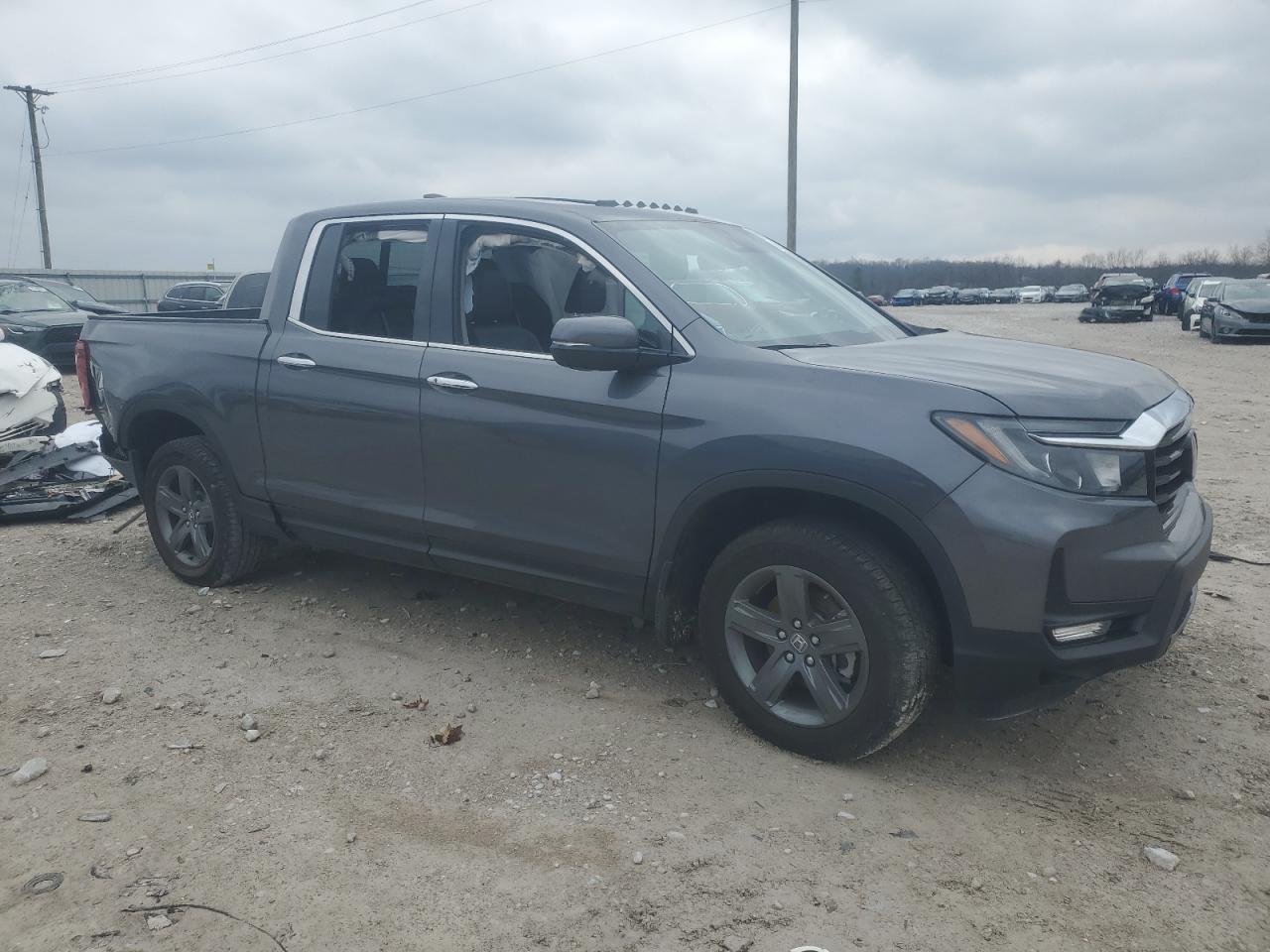 2023 HONDA RIDGELINE RTL-E VIN:5FPYK3F72PB050212