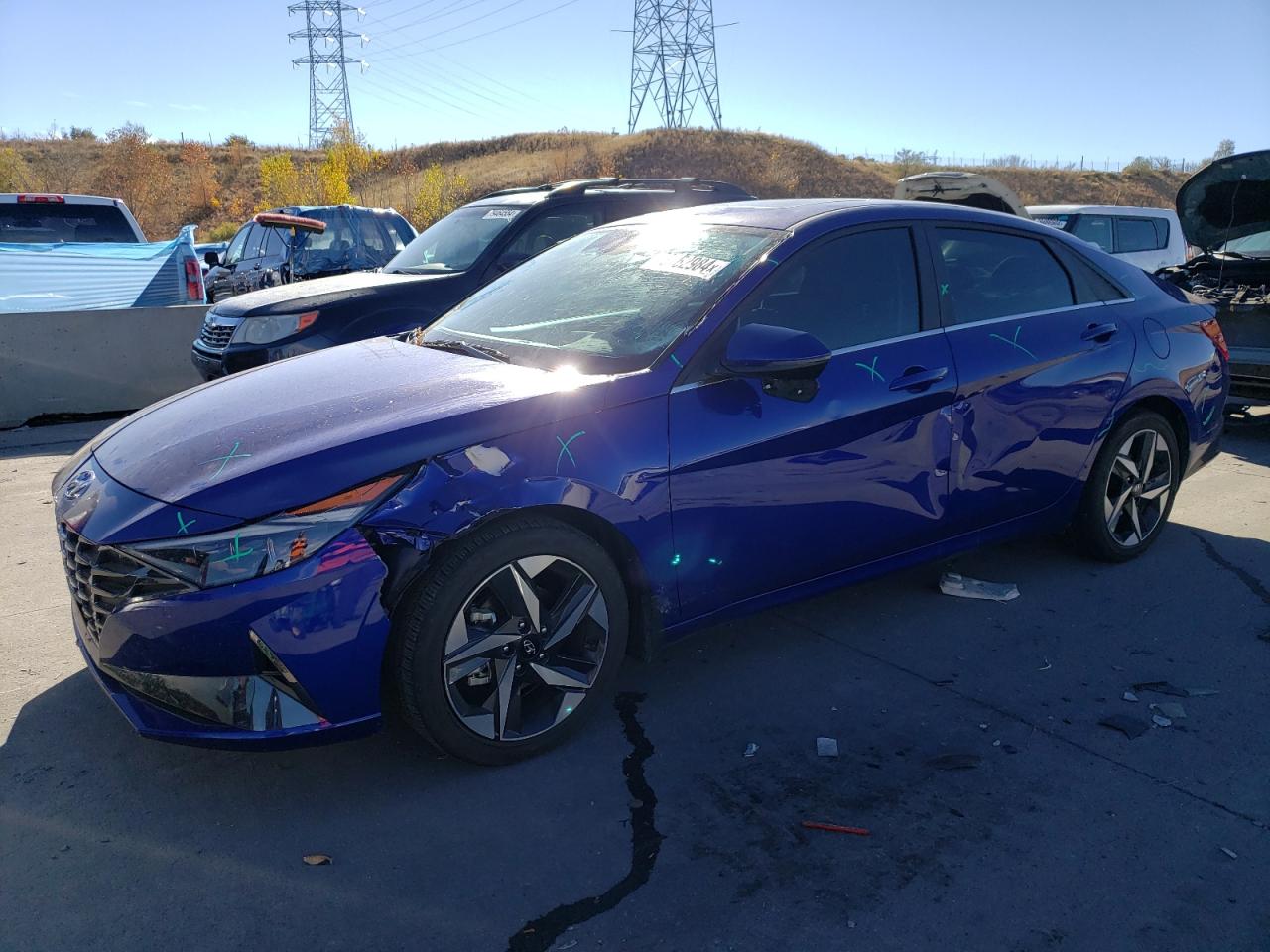 2023 HYUNDAI ELANTRA LIMITED VIN:KMHLN4AJ5PU062957