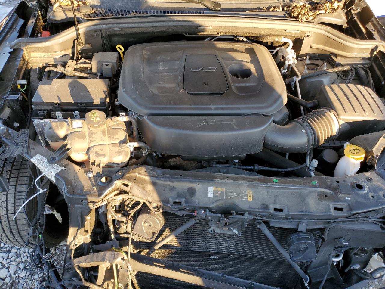 2022 DODGE DURANGO PURSUIT VIN:1C4RDJFG0NC136088