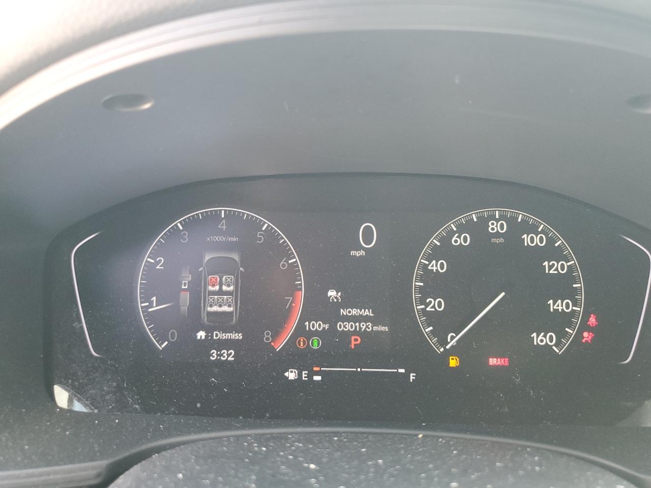 2023 HONDA CIVIC SPORT VIN:2HGFE2F55PH515285