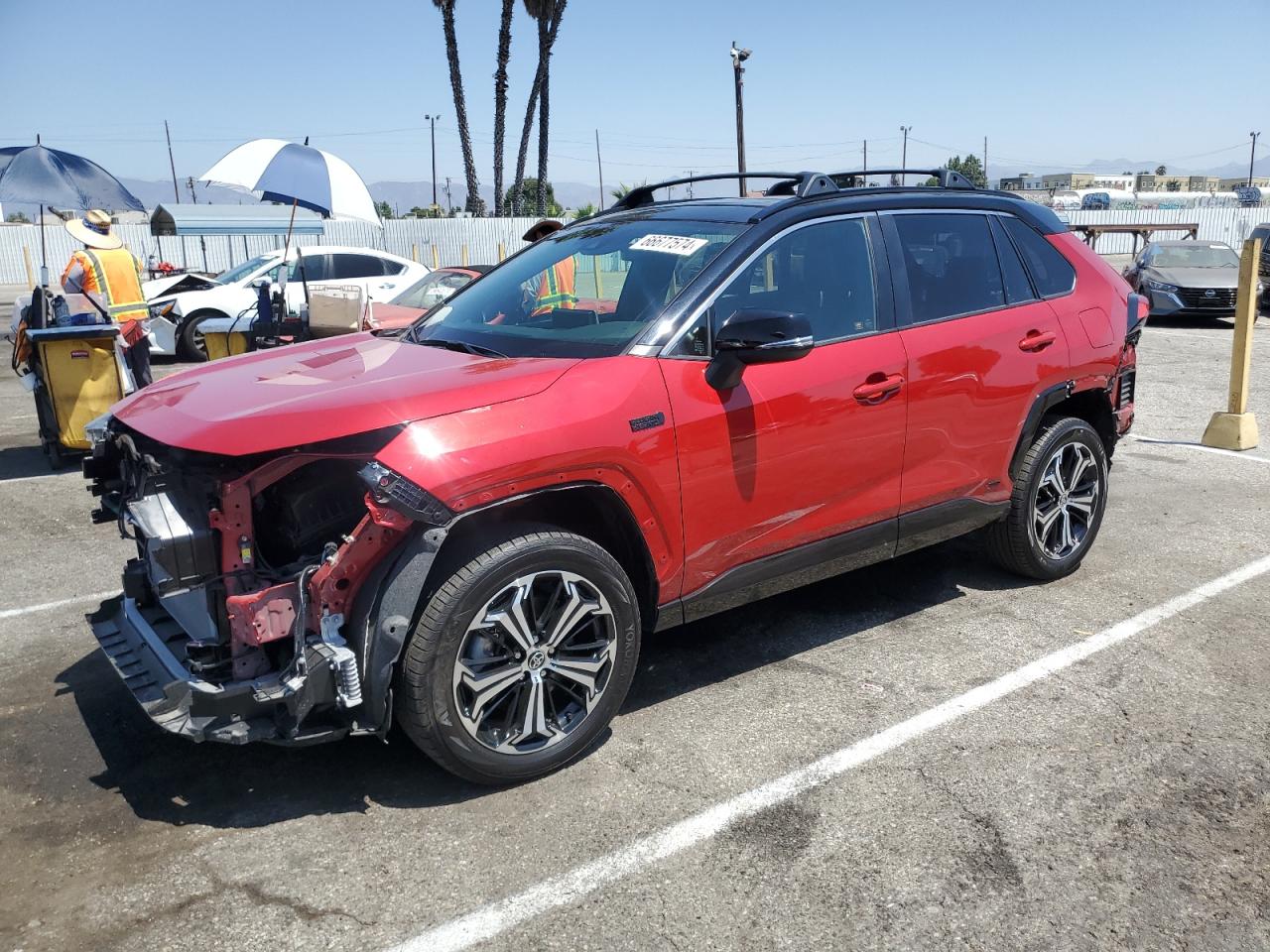 2022 TOYOTA RAV4 PRIME XSE VIN:JTMEB3FV0ND108641