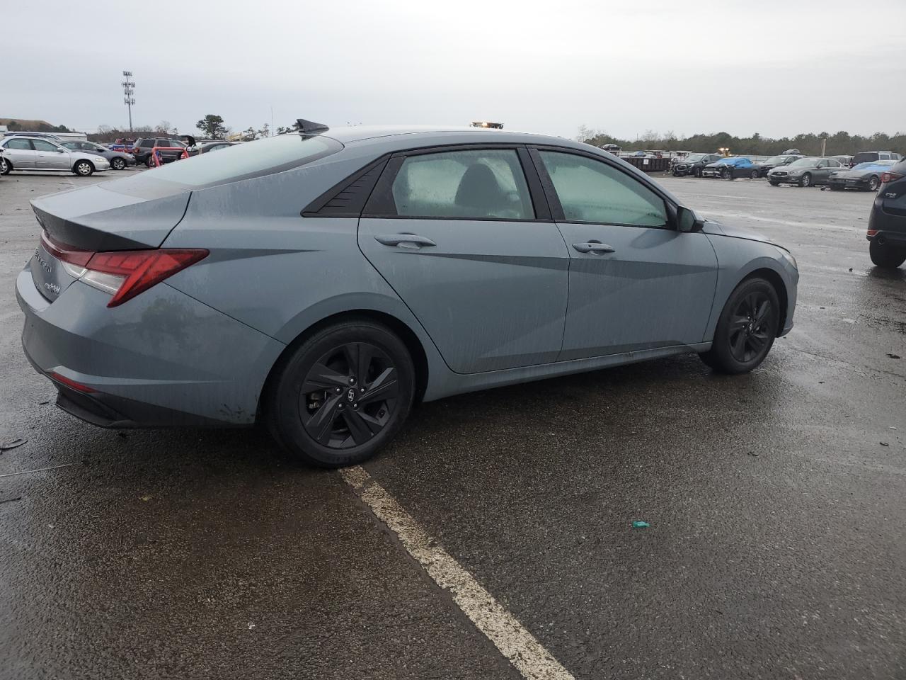 2022 HYUNDAI ELANTRA BLUE VIN:KMHLM4AJ3NU017015