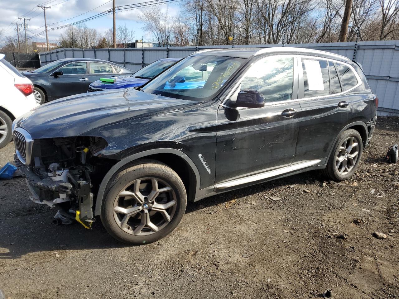 2022 BMW X3 XDRIVE30I VIN:5UX53DP03N9K09289