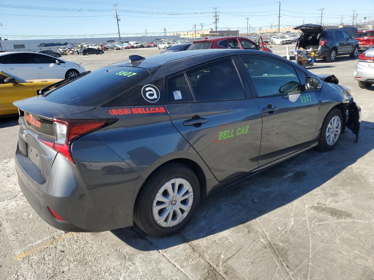 2022 TOYOTA PRIUS NIGHT SHADE VIN:JTDKAMFU2N3153489