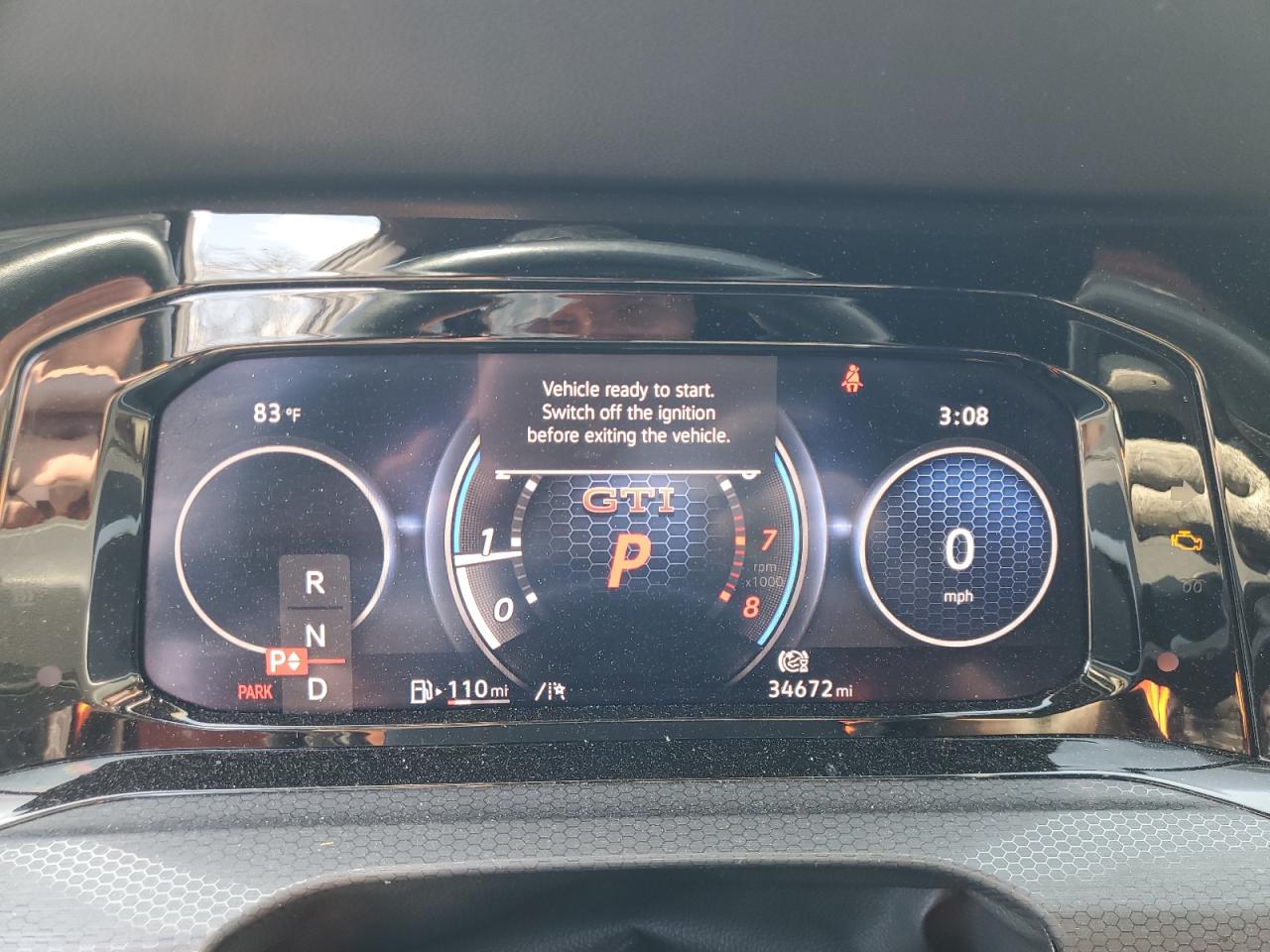2022 VOLKSWAGEN GTI AUTOBAHN VIN:WVW587CD2NW217432
