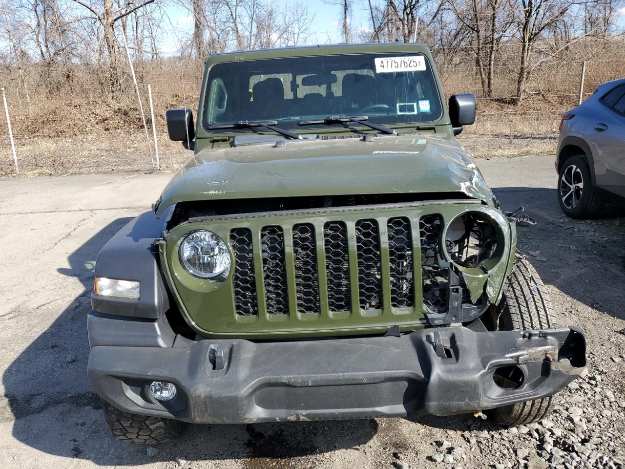 2022 JEEP GLADIATOR SPORT VIN:1C6HJTAG1NL128872