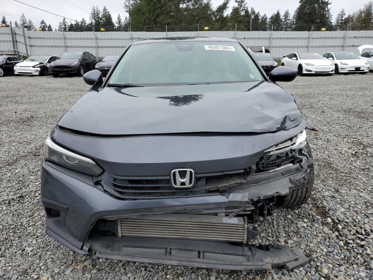 2022 HONDA CIVIC EX VIN:JHMFE1F71NX008837