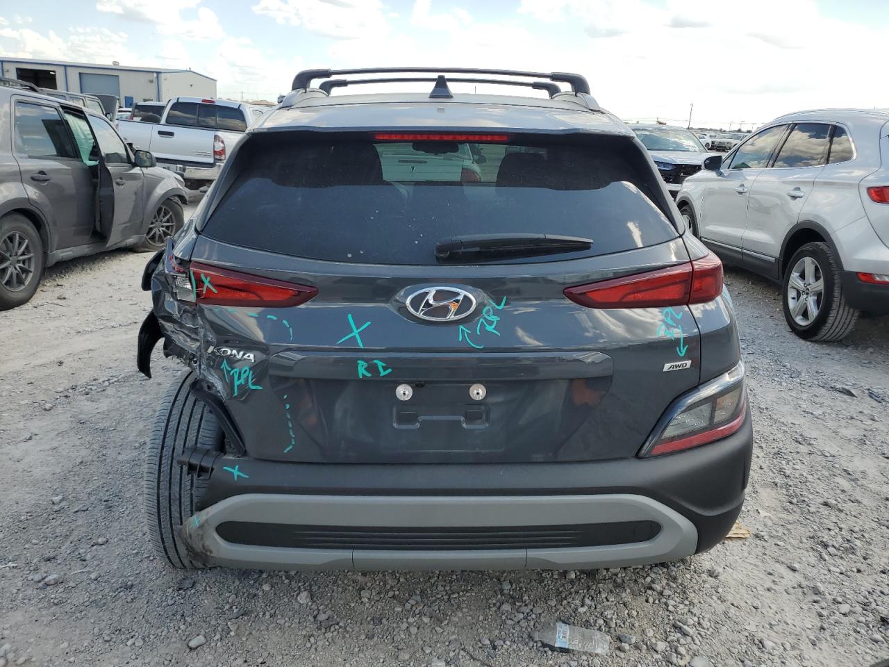 2023 HYUNDAI KONA SEL VIN:KM8K3CAB4PU050464