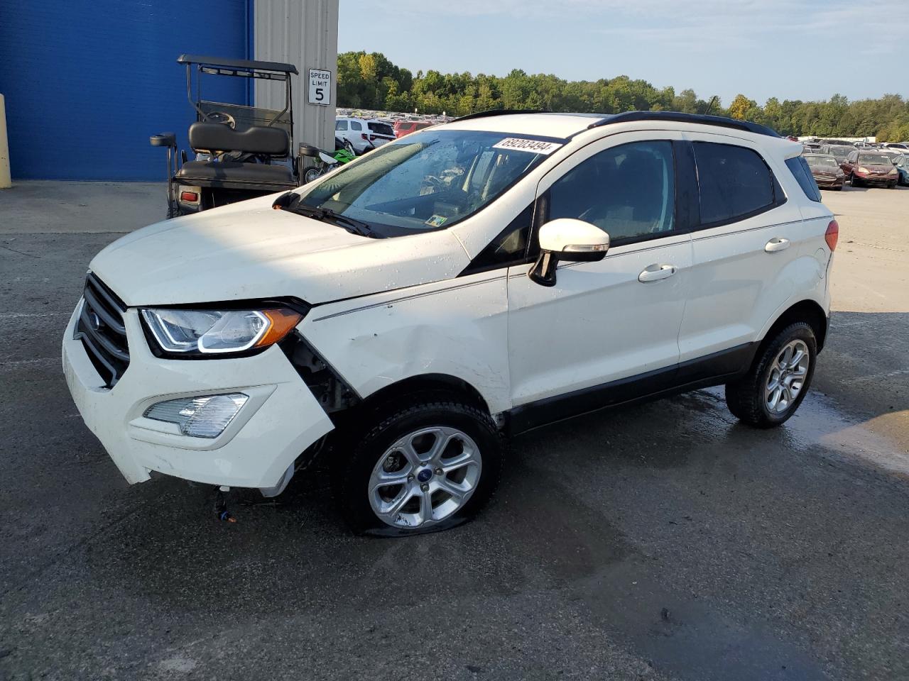 2022 FORD ECOSPORT SE VIN:MAJ6S3GL5NC471658