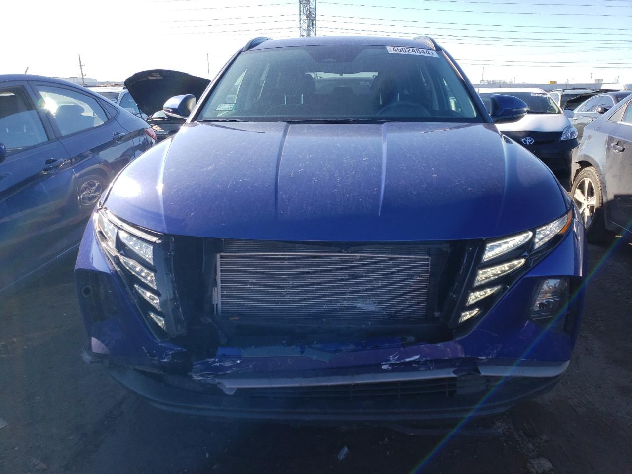 2022 HYUNDAI TUCSON SEL VIN:5NMJBCAE1NH139250