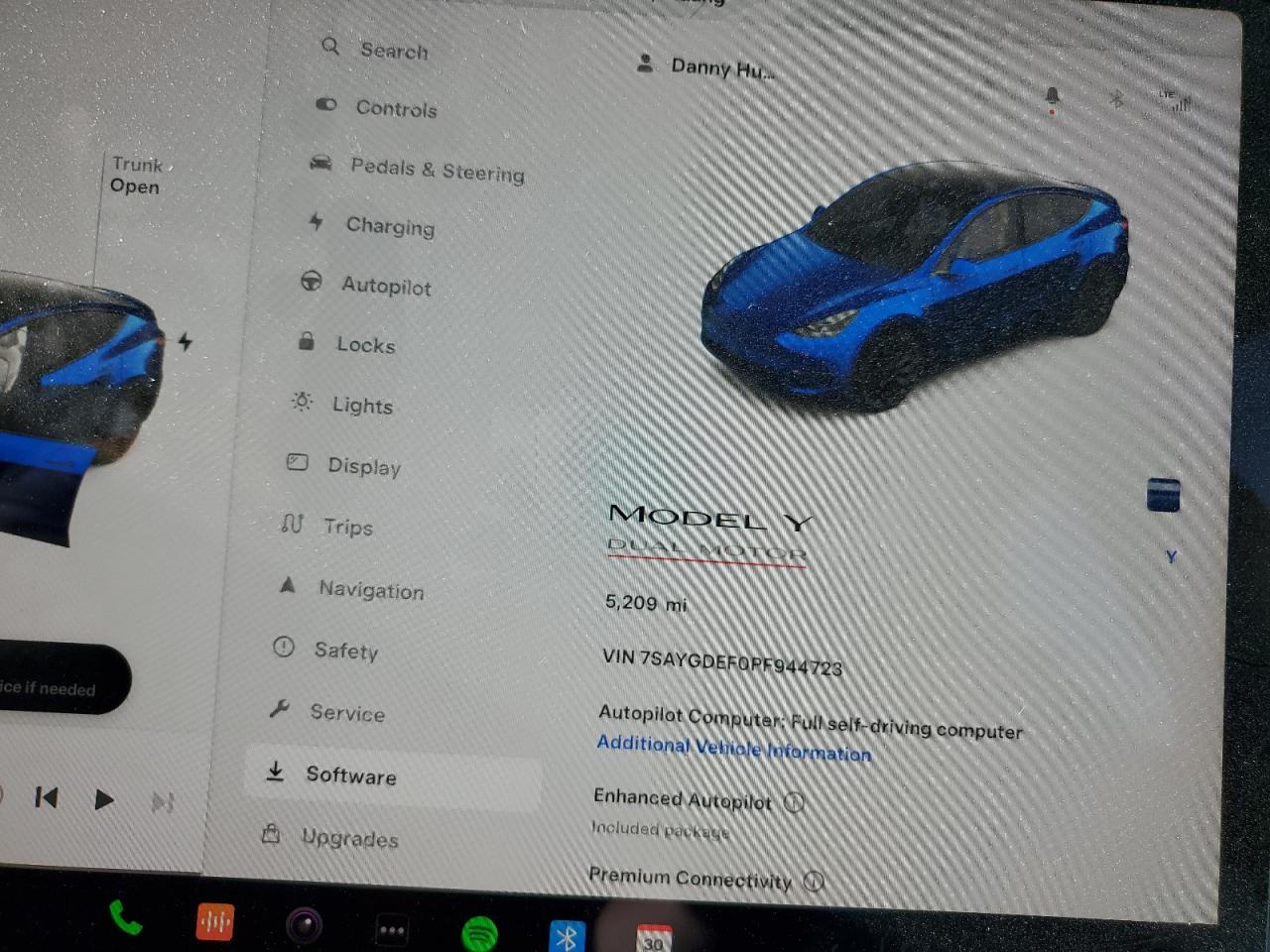 2023 TESLA MODEL Y  VIN:7SAYGDEF0PF944723