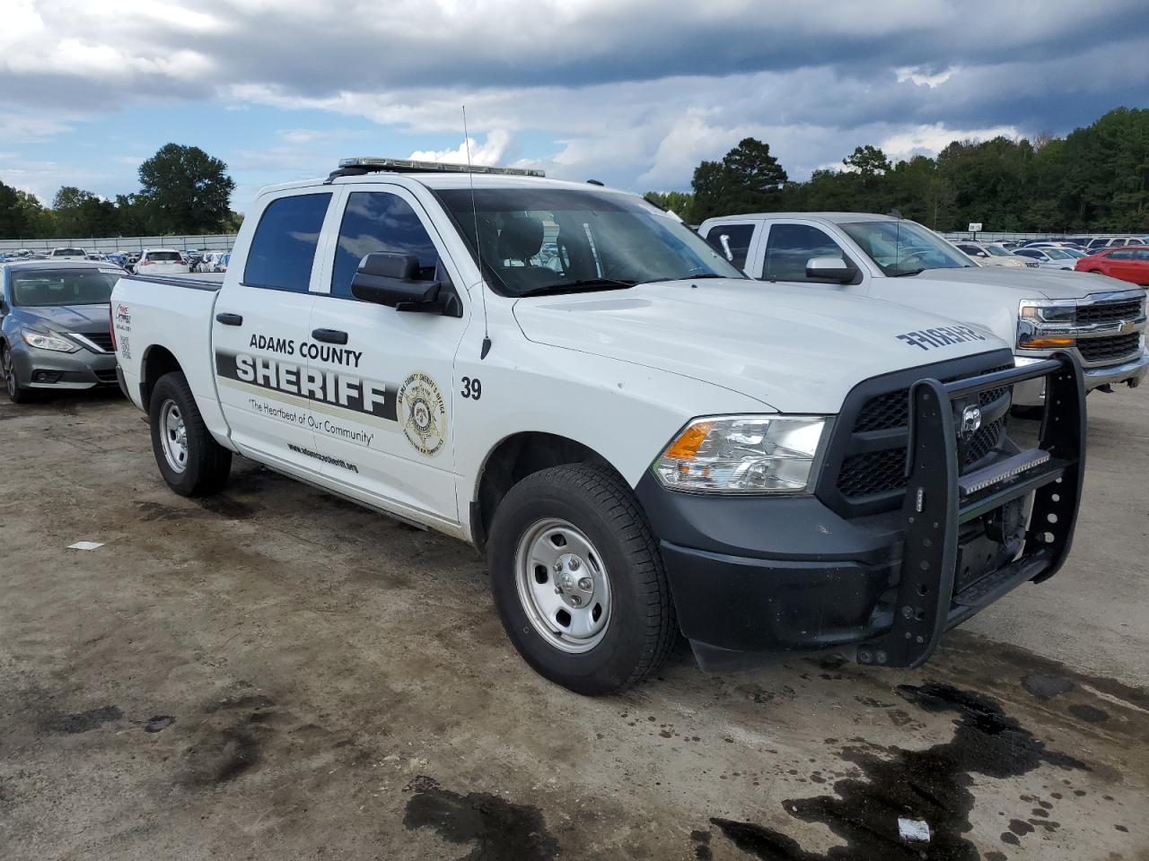 2022 RAM 1500 CLASSIC TRADESMAN VIN:3C6RR7KG5NG331747