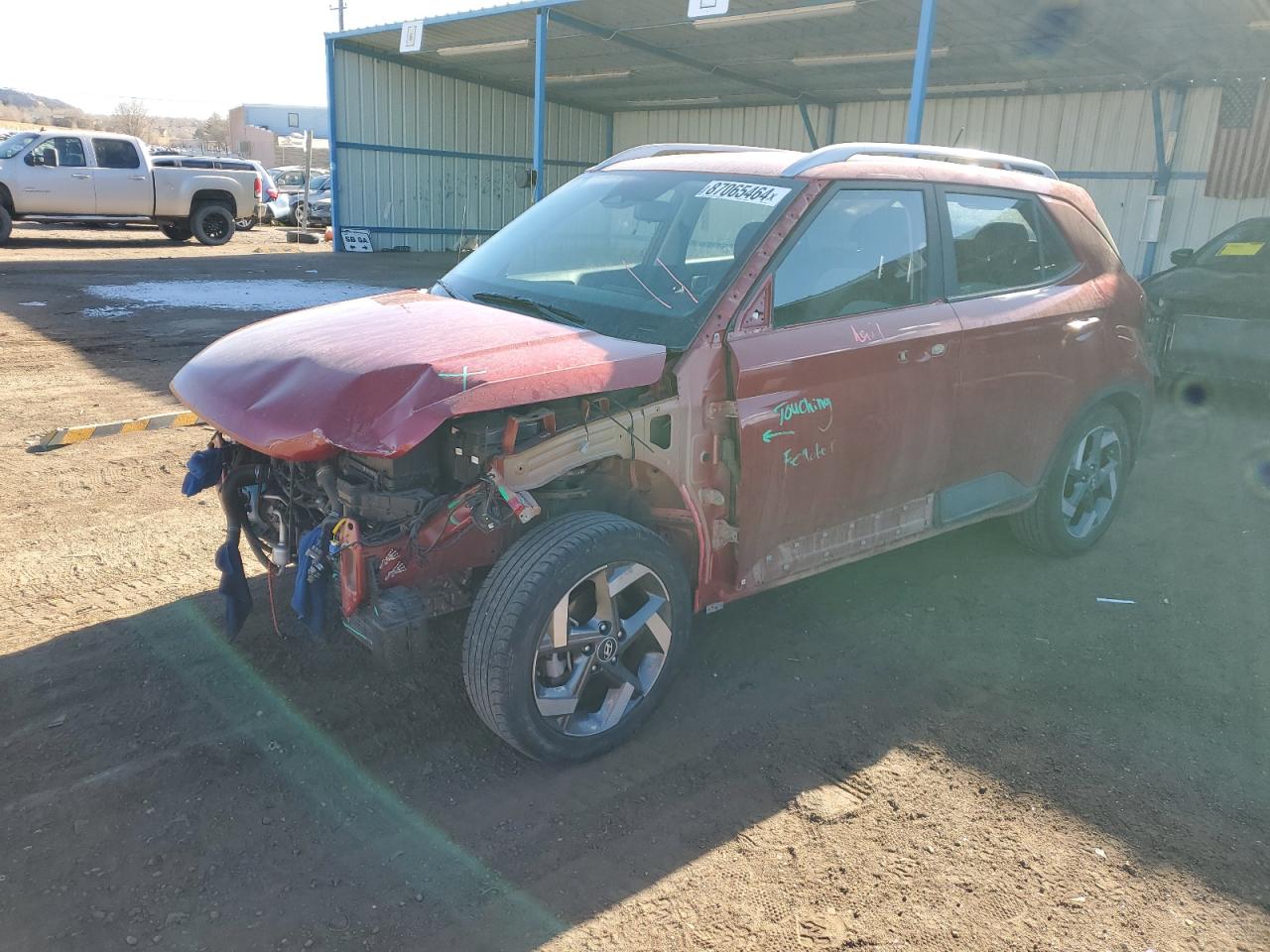 2023 HYUNDAI VENUE SEL VIN:KMHRC8A32PU222706