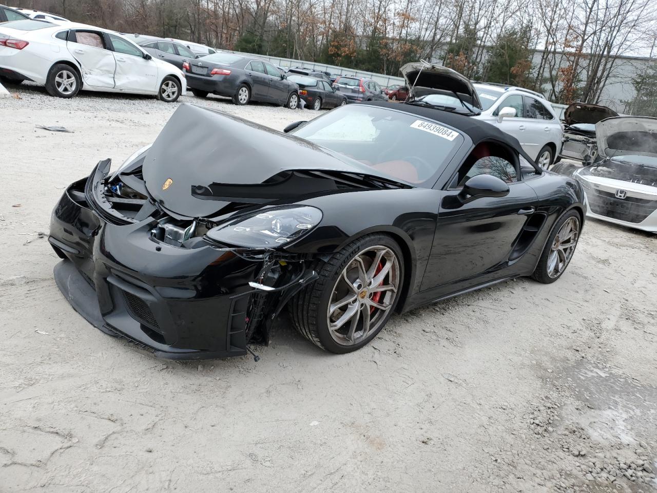 2023 PORSCHE BOXSTER SPYDER VIN:WP0CC2A81PS222016