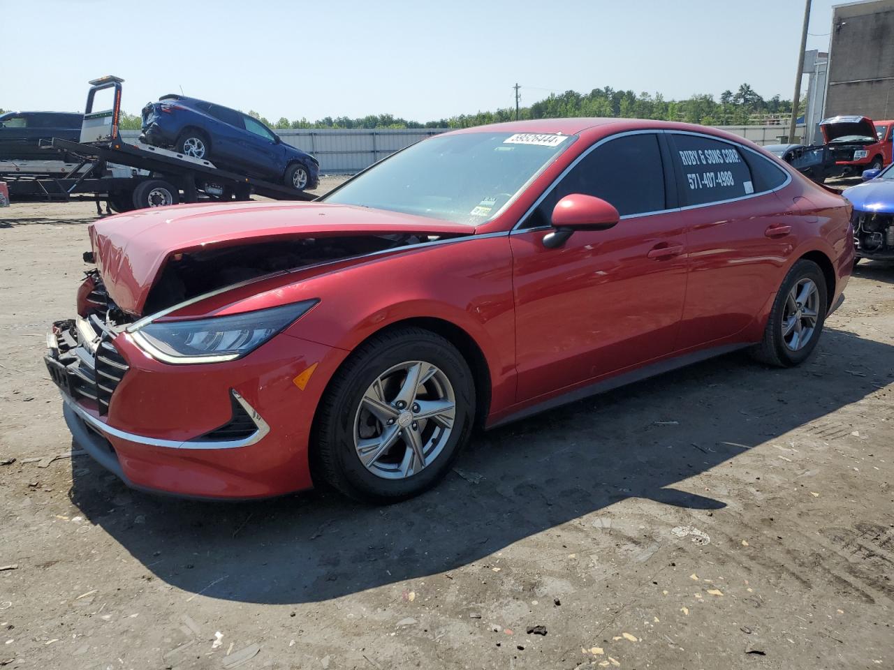 2022 HYUNDAI SONATA SE VIN:5NPEG4JA5NH145965