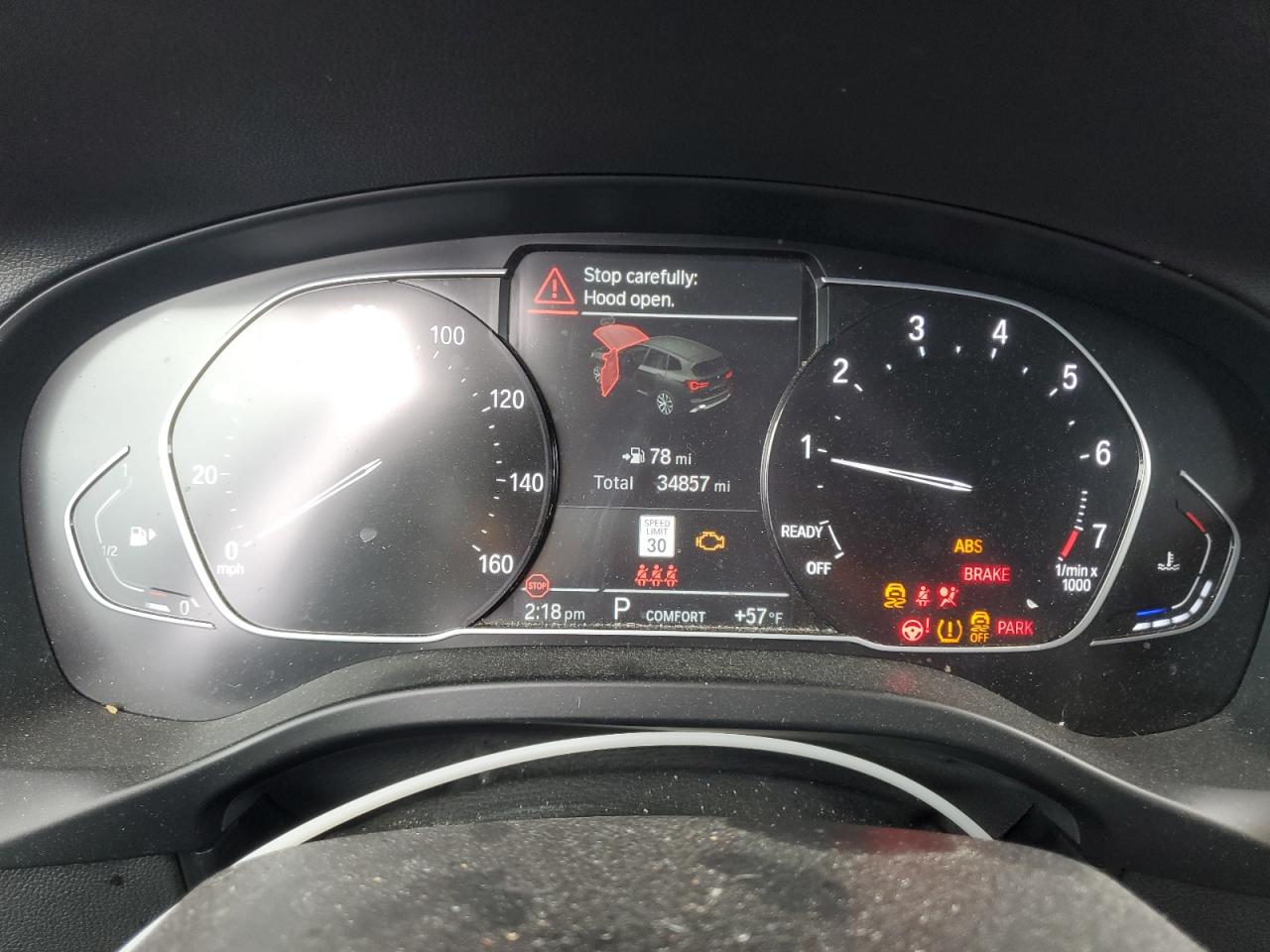 2022 BMW X3 XDRIVE30I VIN:5UX53DP08N9M29981