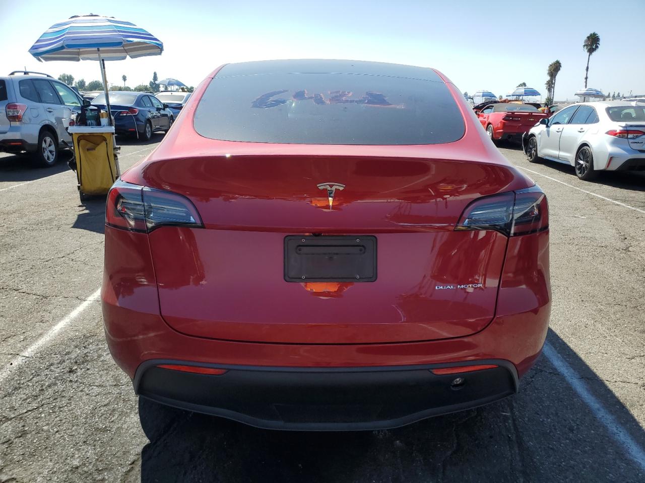 2023 TESLA MODEL Y  VIN:7SAYGDEE8PF827740