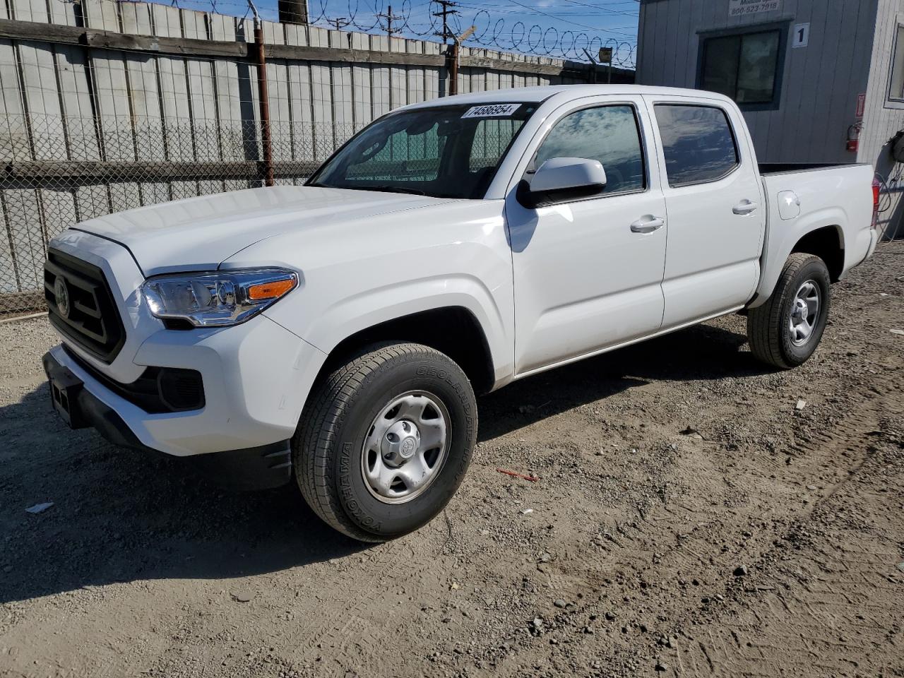 2022 TOYOTA TACOMA DOUBLE CAB VIN:3TMCZ5AN4NM518286