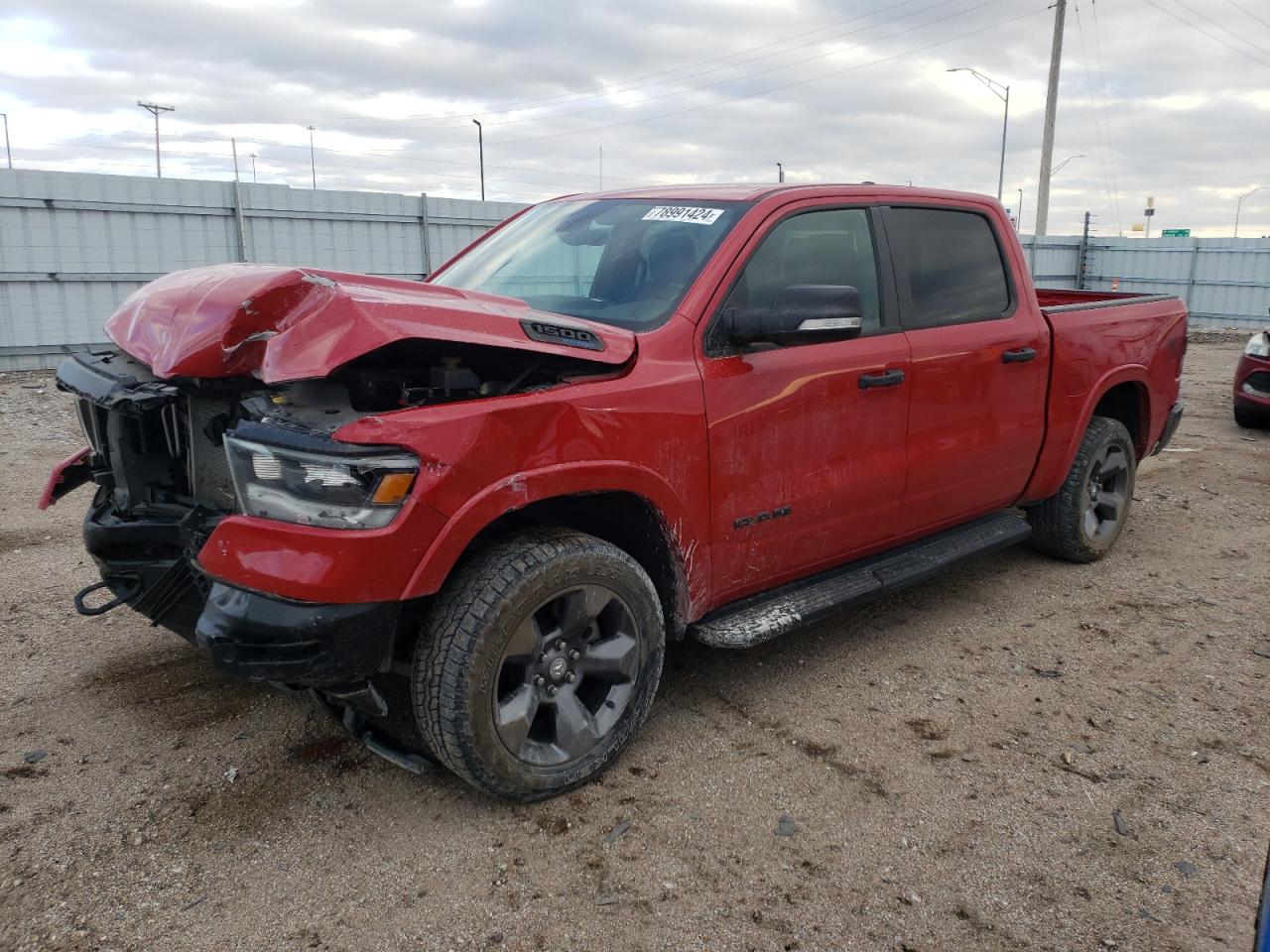 2022 RAM 1500 BIG HORN/LONE STAR VIN:1C6SRFFT3NN250742
