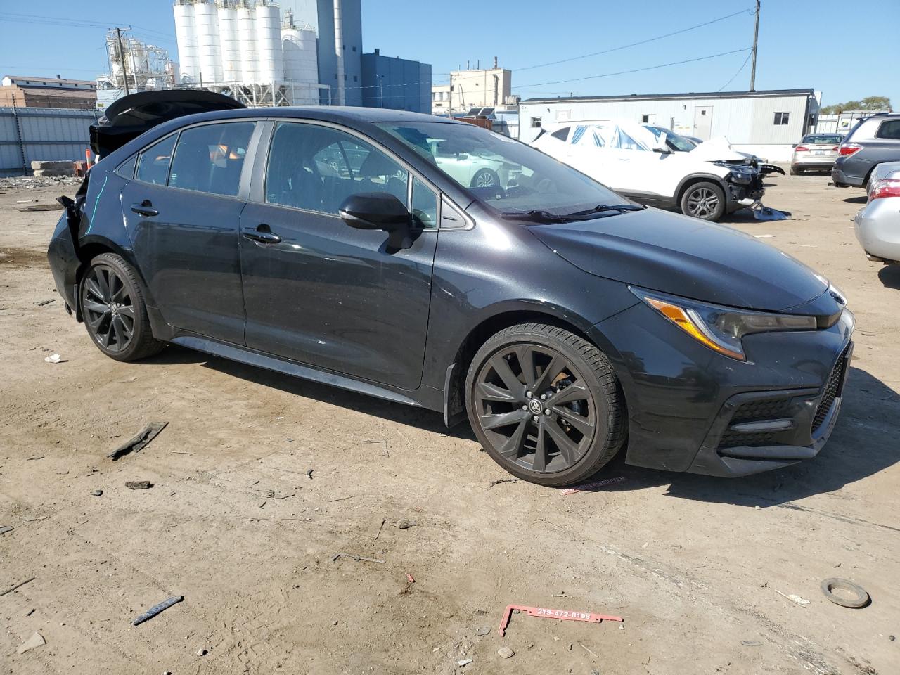 2022 TOYOTA COROLLA SE VIN:5YFS4MCE9NP131551