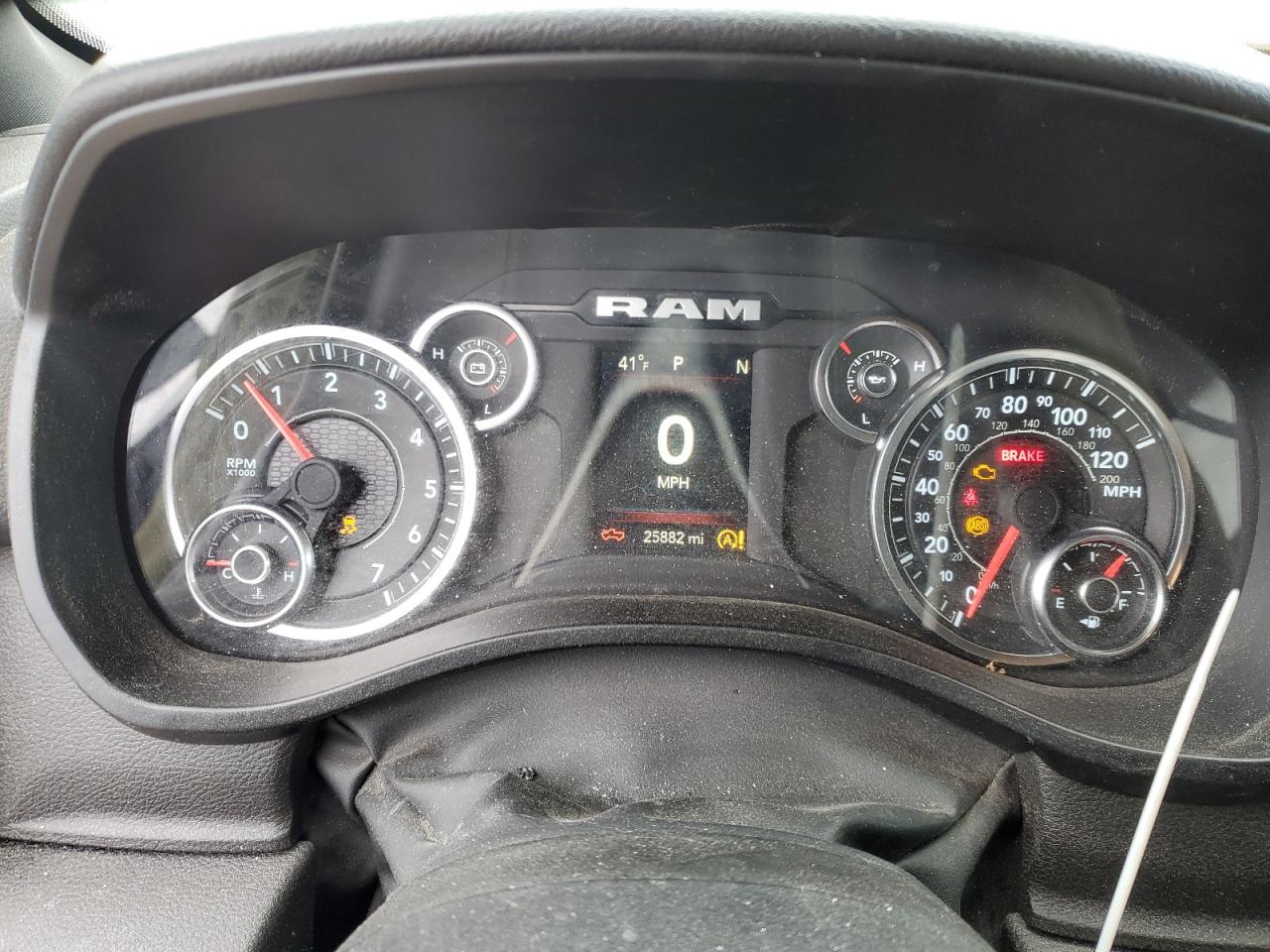 2024 RAM 1500 TRADESMAN VIN:1C6RRFCG4RN155974