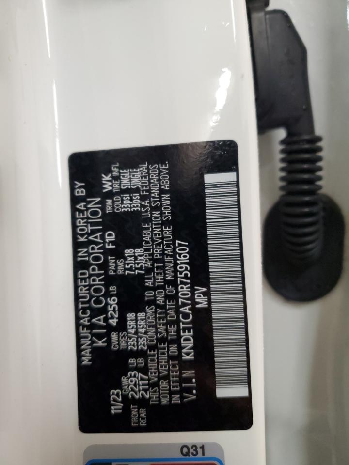 2024 KIA SELTOS SX VIN:KNDETCA70R7591607
