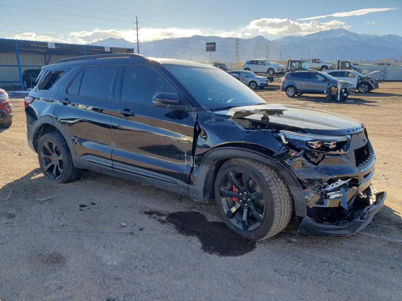 2022 FORD EXPLORER ST VIN:1FM5K8GC9NGA29036