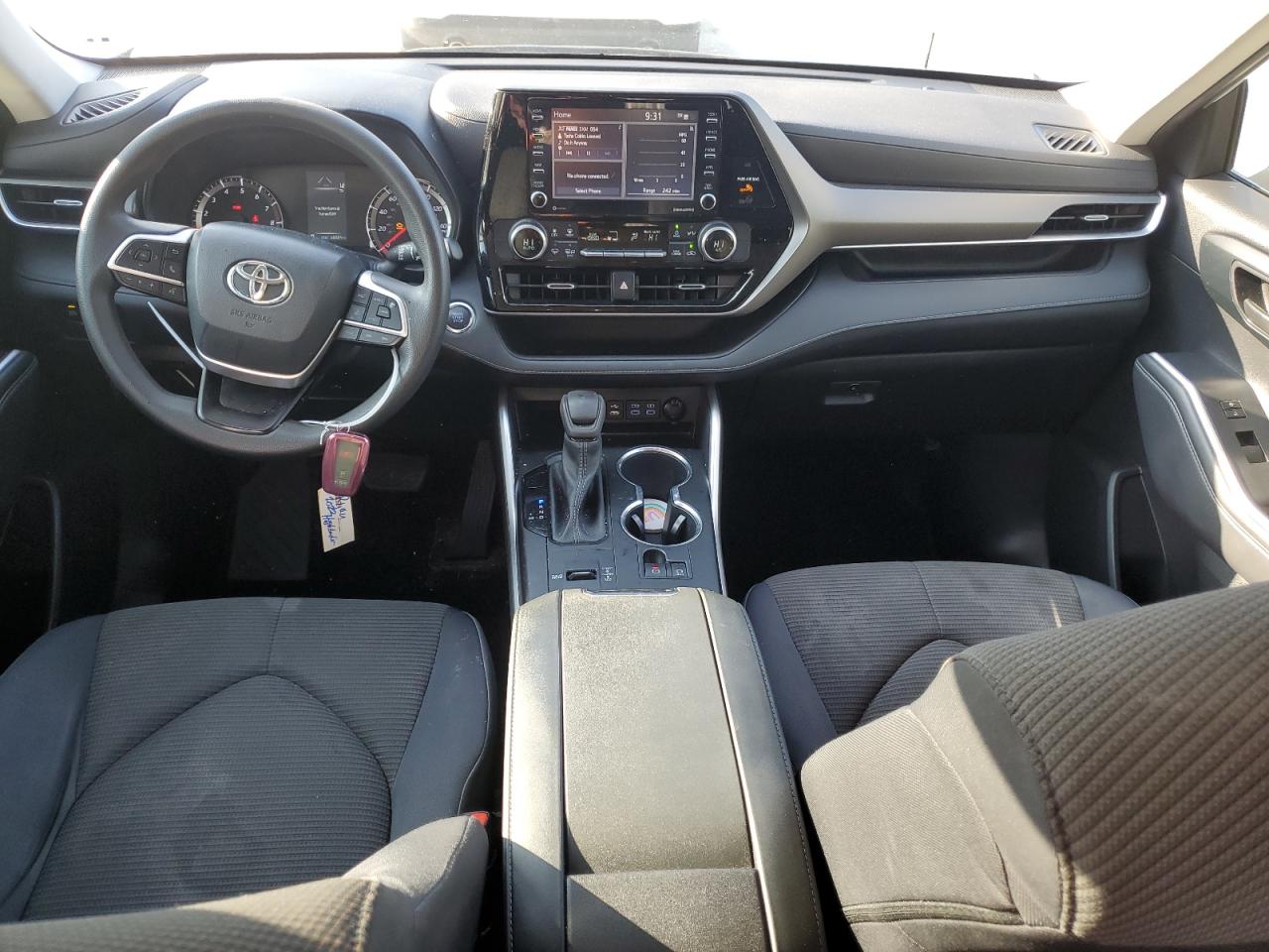 2022 TOYOTA HIGHLANDER L VIN:5TDCZRAH3NS550616