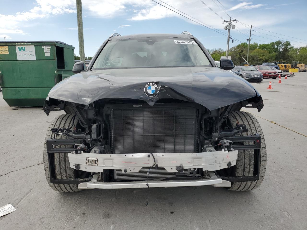 2022 BMW X7 XDRIVE40I VIN:5UXCW2C05N9N00658