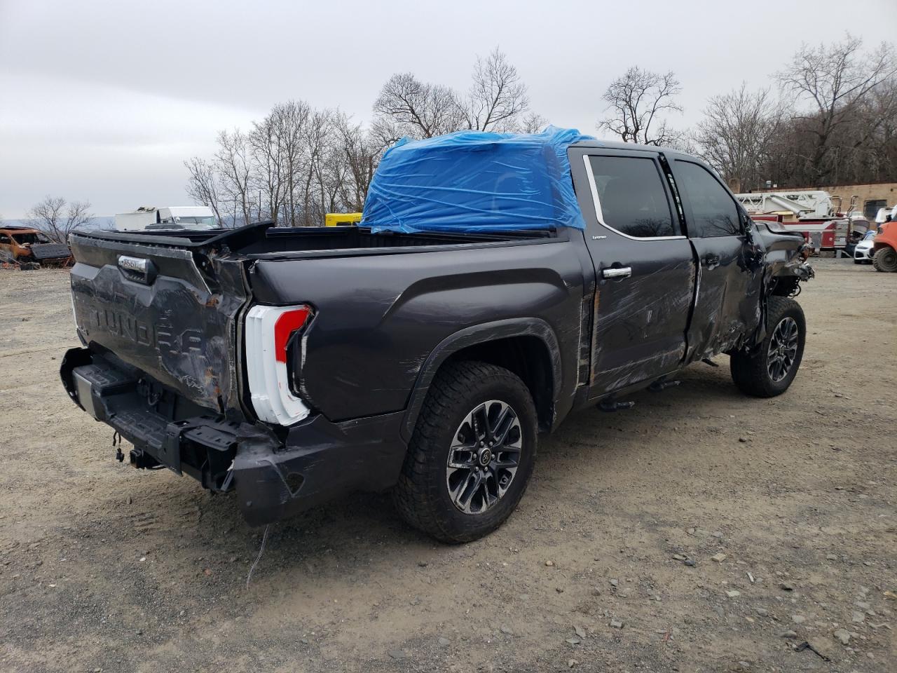 2022 TOYOTA TUNDRA CREWMAX LIMITED VIN:5TFJA5DB4NX049808