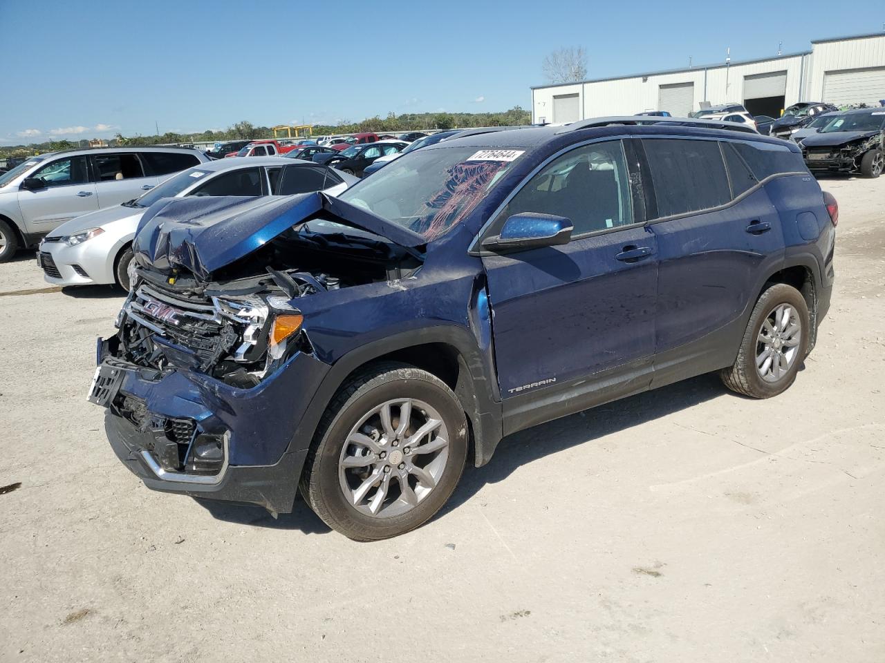 2022 GMC TERRAIN SLT VIN:3GKALVEV6NL222103