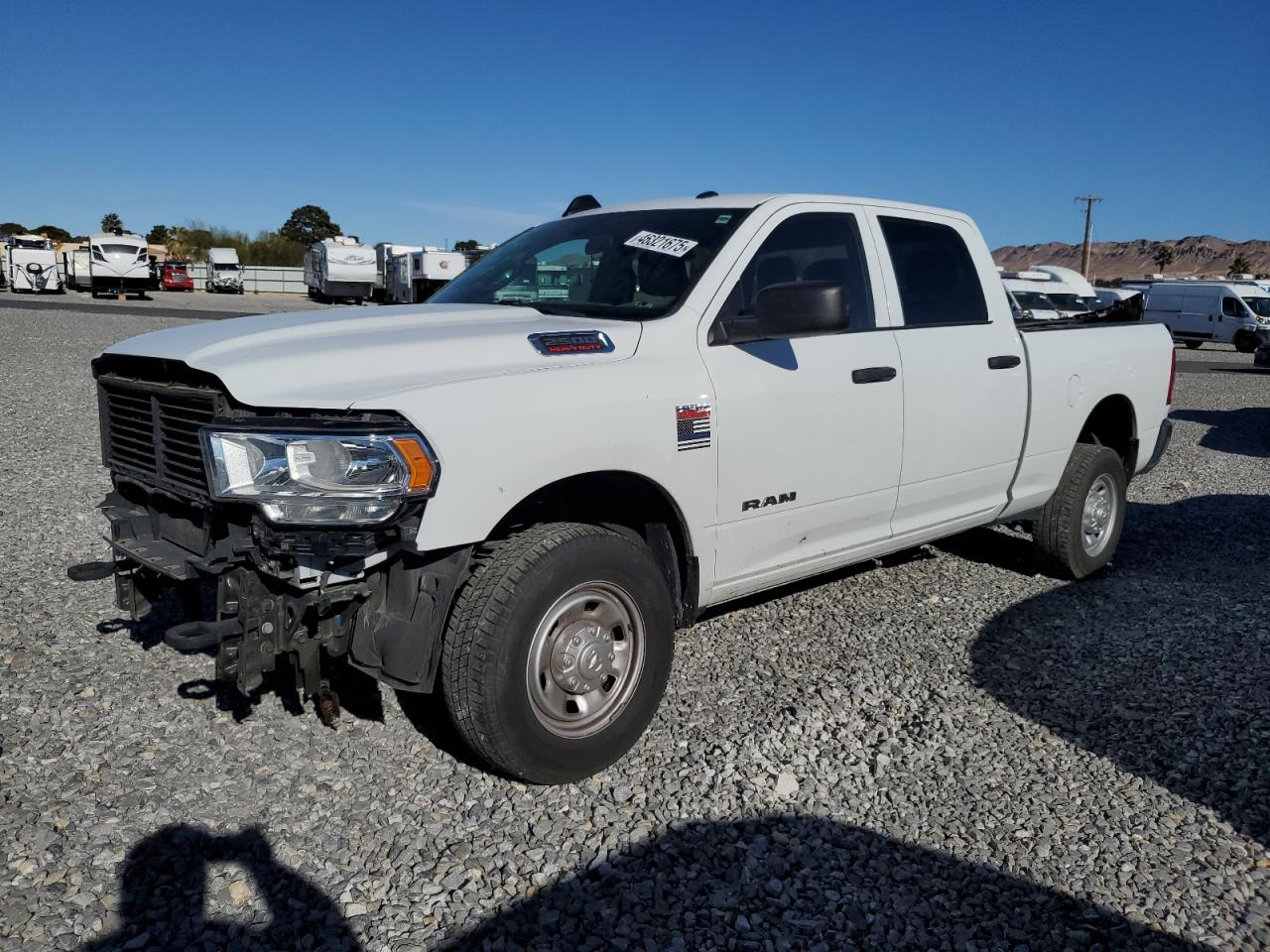2022 RAM 2500 TRADESMAN VIN:3C6UR4CJ7NG270629