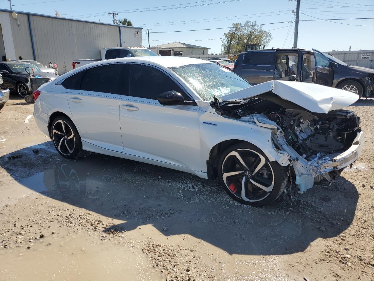 2022 HONDA ACCORD HYBRID SPORT VIN:1HGCV3F29NA038807