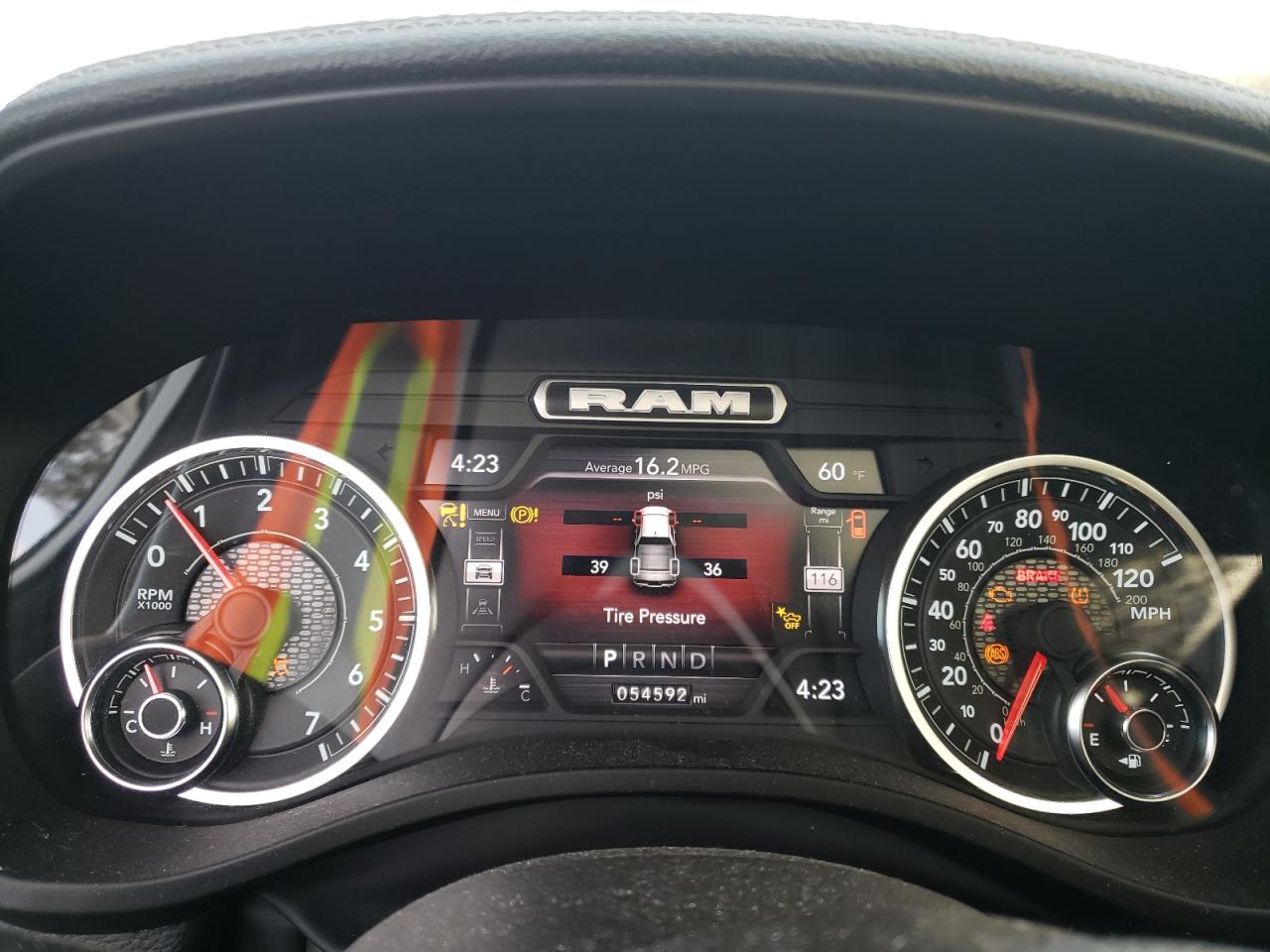 2023 RAM 1500 LARAMIE VIN:1C6RREJT2PN607847