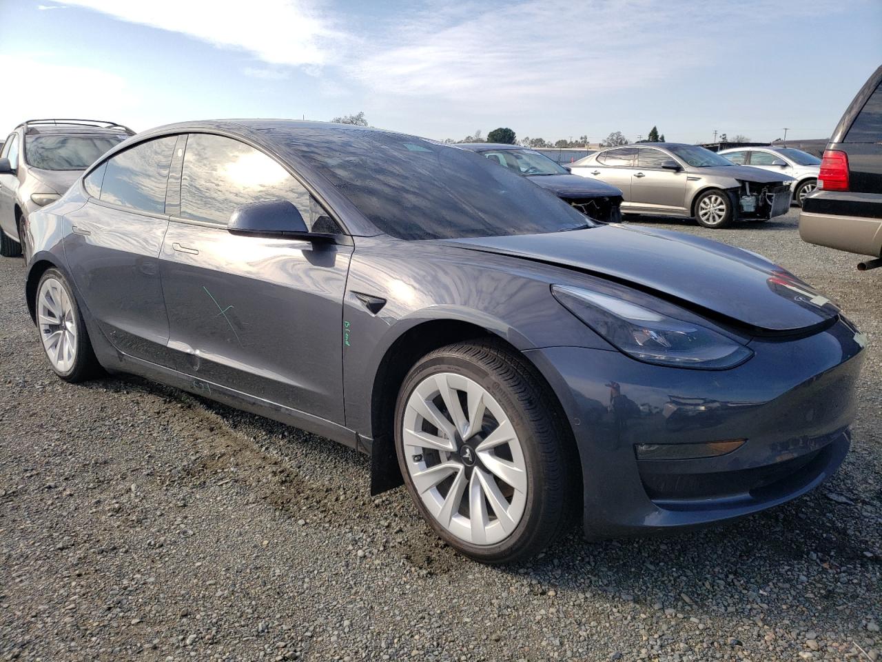 2022 TESLA MODEL 3  VIN:5YJ3E1EB7NF122832