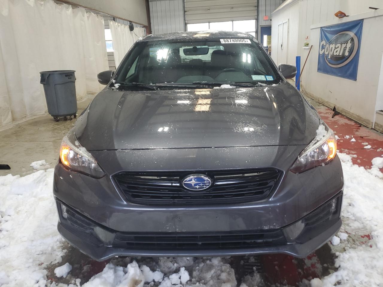 2022 SUBARU IMPREZA SPORT VIN:4S3GTAM61N3704157