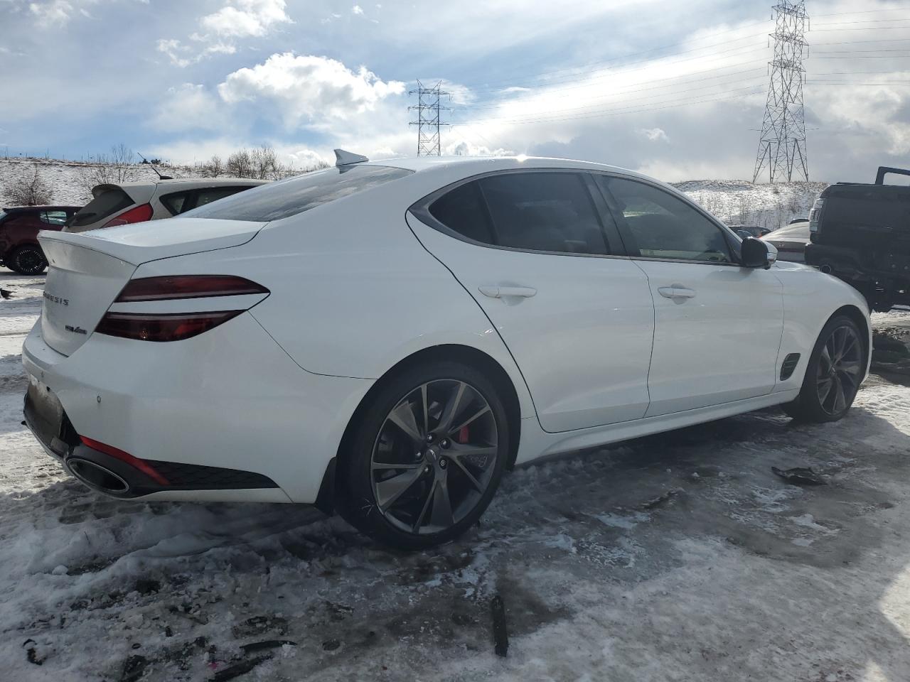 2022 GENESIS G70 BASE VIN:KMTG54TE0NU092761