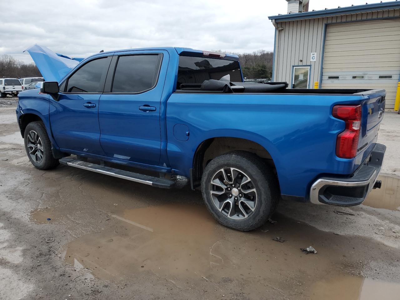 2022 CHEVROLET SILVERADO K1500 LT VIN:3GCUDDEDXNG595743