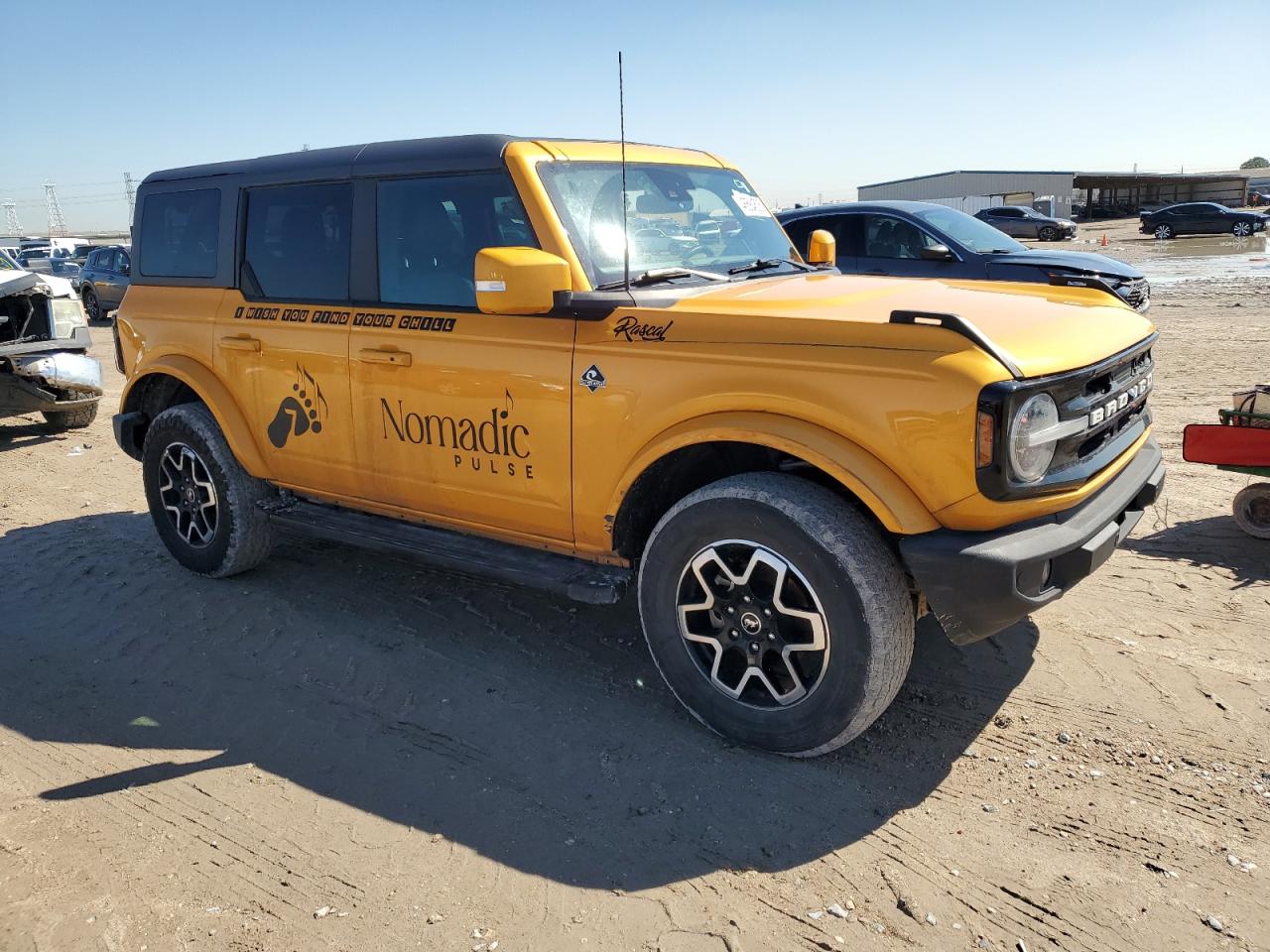 2022 FORD BRONCO BASE VIN:1FMEE5DP7NLB21556